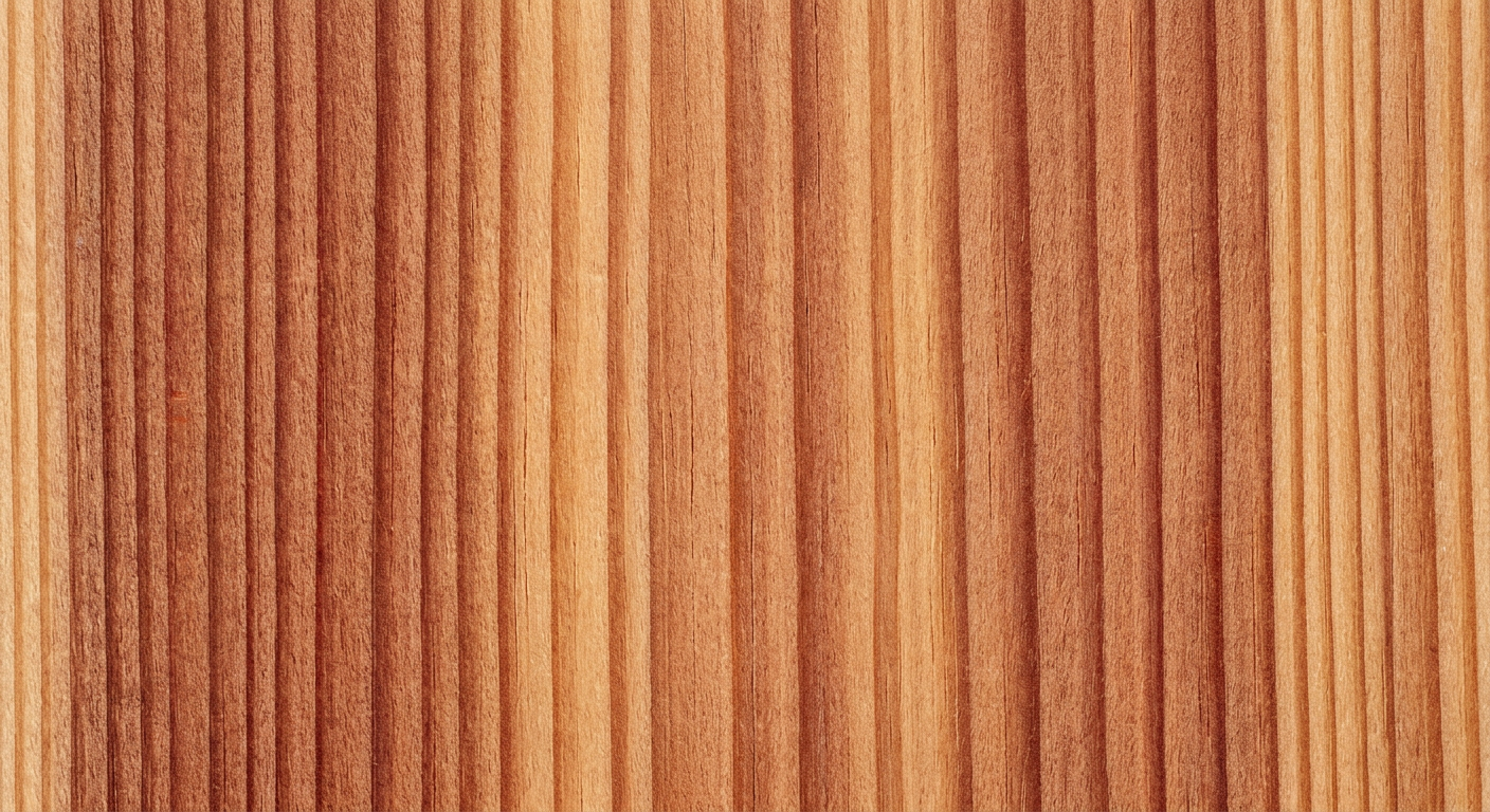 Close-up of Cedar wood grain