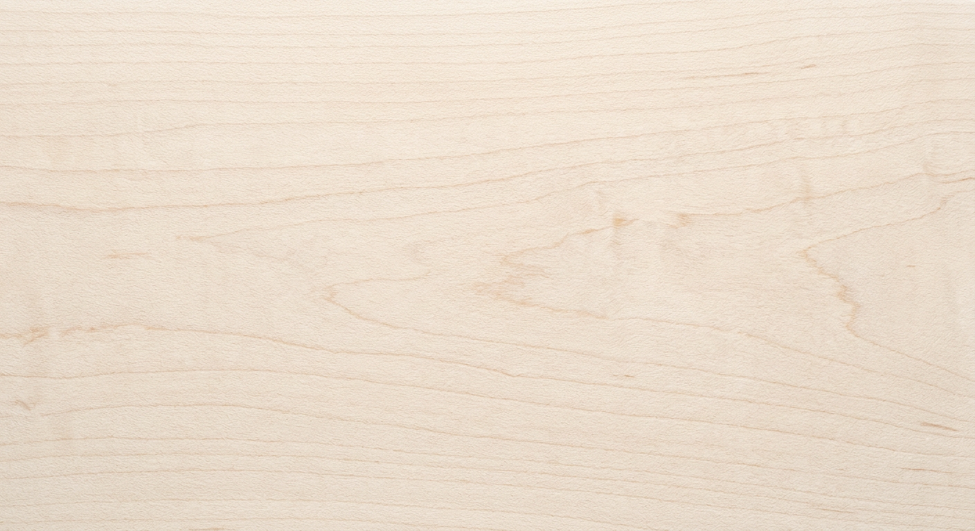 Close-up of Maple wood grain